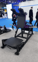 SKFITNESS Machine Hack Squat à charge par plaques, directement de l'usine chinoise, équipement d'entraînement de force, vente en gros, solution d'aménagement de salle de sport