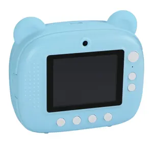 2023 2,4 дюймов IPS экран HD дети тепловой печатающей камера для детей игрушки для камеры моментальной печати Mini камера для подарка