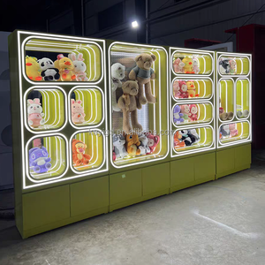 Mini đồ chơi sang trọng tủ hiển thị truy cập LED Đèn trẻ em Đồ chơi kiosk thiết kế cho video Arcade trung tâm & cửa Hàng quà tặng cho quà tặng trao đổi - Product Image 6