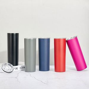Print on Demand DIY Custom Color Printing 5D Printing Coated Straw Stainless Steel 20oz Sublimation Vacuum Insulated Cup - Product Image 1