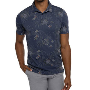 Tạo ra thương hiệu của riêng bạn thiết kế miễn phí 92% Polyester 8% spandex 180 gram thăng hoa thể thao khô phù hợp với Golf t Áo Sơ Mi Nam polo Áo sơ mi - Product Image 1