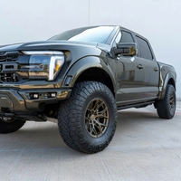 Rines Personalizados Forjados para Todoterreno Estilo HF6-4 22x10 24x12 de 6 Birlos para Camionetas GMC Sierra 1500, Toyota Tundra y Ram 1500
