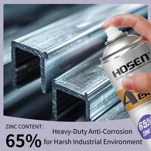 Revêtement protecteur métallique anti-corrosion en aérosol |   Spray de galvanisation à froid au zinc pur à 99,9 % avec 65 % de zinc riche en zinc - Product Image 3