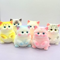 Jouets anti-stress de haute qualité, jouets à presser, jouets moelleux pour soulager le stress, chat moelleux, chat mignon, jouet Squishy en promotion pour le stress