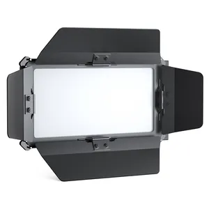 专业高亮度发光二极管工作室面板灯发光二极管填充灯面板控制套件摄影带软光扩散器