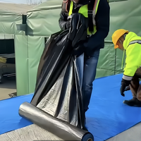 Ruban en butyle, membrane imperméable en aluminium, écologique, garantie de 2 ans pour une utilisation en extérieur, réparation des fissures de toiture en béton, en acier, en bateau