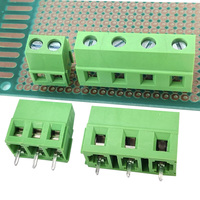 Bloque de Terminales Modular Ajustable con Conector Macho para PCB de 2.54/3.5/3.81/5.0/5.08/7.62mm