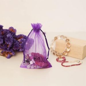 Quick Delivery Drawstring Organza <b>Gift</b> Bags Bulk Jewelry Pouches Sheer Mesh <b>Wrap</b> for Festival Party Christmas <b>Wedding</b> Favor RTS - Product Image 4