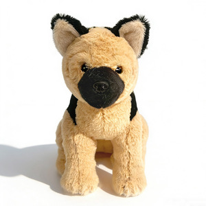 Jouets en peluche mignons Golden Retriever, <span class=keywords><strong>Beagle</strong></span> et chiots, animaux en peluche doux, poupées d'accompagnement pour enfants, cadeau d'anniversaire - Product Image 4