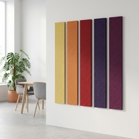 Panneaux acoustiques muraux en feutre coloré, panneaux décoratifs absorbants le son pour plafond, à coller, pour bureau et studio