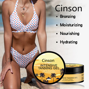 Lotion et Gel Accélérant le <span class=keywords><strong>Bronzage</strong></span> aux Ingrédients Végétaux, Huile <span class=keywords><strong>Solaire</strong></span> Hydratante Teinte Foncée pour le <span class=keywords><strong>Bronzage</strong></span> Corporel en Extérieur - Product Image 5