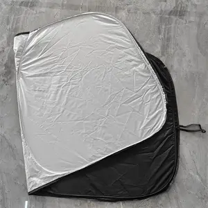 Parasol de protección UV para coche con revestimiento de plata y titanio, parasol personalizado para parabrisas delantero, parasol para ventana delantera de coche
