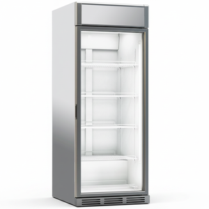 Réfrigérateur commercial vertical Klimasan Cool 700 741 L à porte vitrée simple pour boissons, 0/+10°C, certifié CE - Product Image 2