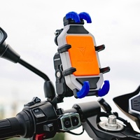 Support de Téléphone Portable Étanche Stable MOTOWOLF à Bon Prix pour Moto et Accessoires de Motocyclette