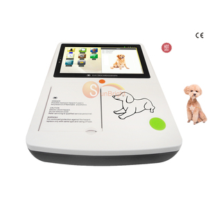 Vente chaude 7 pouces plein numérique moins cher <span class=keywords><strong>prix</strong></span> hôpital vétérinaire chien 3 canaux Ecg EKG équipement - Product Image 1