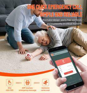 Botón de Pánico SOS Mini Tuya, Llamada de Emergencia, Alarma Personal Portátil con Sonido para Ancianos, Niños, Pacientes, Alerta de Seguridad y Asistencia - Product Image 4