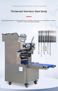 Industrial Fresh Noodle Extruder Machine Stainless Steel Automatic <b>Pasta</b> Making Machine For Wet Noodles Alkaline Noodles - Product Image 3