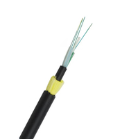 Cables de Alimentación Aéreos Autoportantes ADSS para Exteriores Melontel MT-ADSS-24B1, 24/48 Núcleos, 35kV, Fibra Óptica, Revestimiento LSZH, PVC y PE