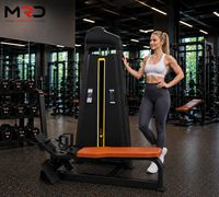 Máquina de remo sentado con carga de pin para entrenamiento de espalda y parte superior del cuerpo, equipo de gimnasio para fitness