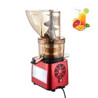 Exprimidor eléctrico comercial de productos explosivos, exprimidor lento de alto rendimiento de jugo con boca ancha