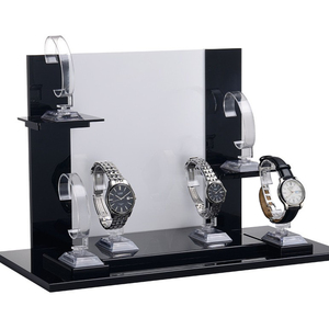 Hot gỗ Acrylic đồ trang sức thông minh đồng hồ hiển thị đứng <span class=keywords><strong>2025</strong></span> xu hướng sản phẩm showroom bảng quảng cáo hàng đầu cửa hàng hiển thị xem giá - Product Image 3