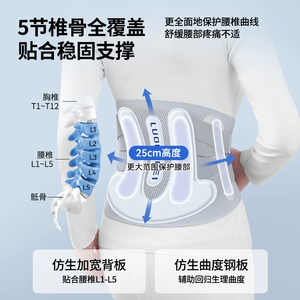 Ceinture de maintien lombaire Pro Fitness 2026 - Ceinture de sport ultra-fine et respirante - Gaine amincissante pour femme pour la gym - Product Image 2