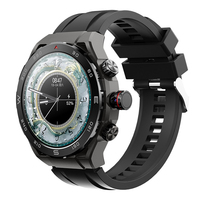 Montre connectée HW18 Call 2 4G avec carte SIM, écran AMOLED 1,43 pouce, 4+64 Go, appels vidéo, Android 8.1, Wi-Fi, GPS, positionnement 4G, caméra intégrée