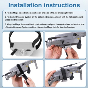 Accessoires pour drones : Mini clip de largage pour adaptateur de télécommande Mavic - Système de livraison de charge utile compatible - Product Image 4