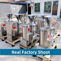 Machine entièrement automatique pour la fabrication de beurre de cacahuète / Moulin colloïdal pour sauces / Machine à fabriquer le beurre de noisette et de fèves de cacao