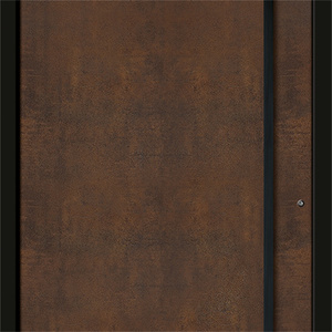 Puerta de rejilla de acero Corten adaptable retroadaptable para enrejado de cercado de jardín y puertas con compatibilidad de estructura existente - Product Image 2