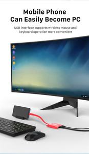 Nintendo Switch-USB-C Hub Multi <span class=keywords><strong>3</strong></span> en 1, convertidor tipo C a 4K x 2K HDTV PD, adaptador de carga para Nintendo Switch, accesorios de juego - Product Image 6