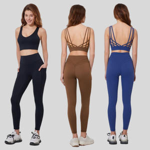 XXXL Sexy Strap Leve Sutiãs Esportivos Mulheres Correndo à Prova de Choque Beleza Voltar Imprimir Yoga Vest Plus Size Ginásio Fitness Yoga Conjuntos - Product Image 2