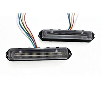 Feu de signalisation LED stroboscopique pour grille de voiture, à montage en surface, haute luminosité, clignotant, pour camion d'urgence
