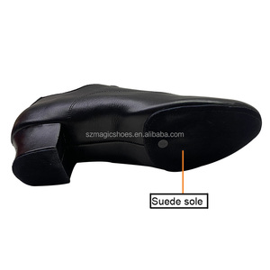 Chaussures de danse latine blanches personnalisées pour homme, avec perforations - Product Image 4