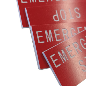 Chất lượng cao dính <span class=keywords><strong>traffolyte</strong></span> tấm nhựa khắc dấu hiệu van nhãn nhà sản xuất khắc <span class=keywords><strong>traffolyte</strong></span> thẻ - Product Image 4