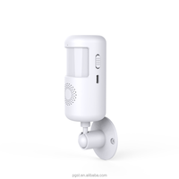 Détecteur de mouvement PIR sans fil WiFi/Zigbee 433 MHz PGST avec prise en charge de l'application Tuya, portée de détection pour système d'alarme de sécurité domestique