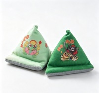 Support de téléphone en microfibre ultra-douce, support de bureau en forme de Zongzi pour nettoyage d'écran, personnalisable en petites séries