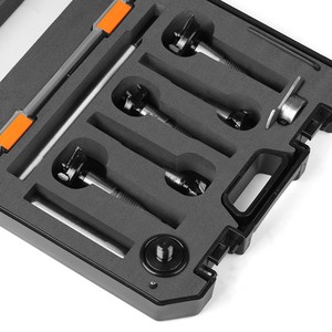 Herramienta de perforación multifuncional para carpintería, broca de ala plana con rosca externa, broca extensible para expandir orificios en tableros de madera - Product Image 1