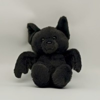 Cadeau d'Halloween transfrontalier : Peluche chauve-souris Oz en polyester et coton PP pour enfants