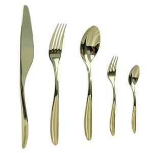 Elegante Set di stoviglie in acciaio inossidabile 304 forchetta forchetta forgiato di alta qualità cucina occidentale di lusso per ristoranti di casa/hotel - Product Image 1