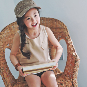 Fabricantes de Camisetas de Verano sin Mangas para Niños, Diseño Personalizado, en China - Product Image 3