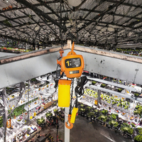 Nouvelle palan électrique à chaîne de 10 tonnes avec chariot motorisé et télécommande, équipement de levage industriel en métal