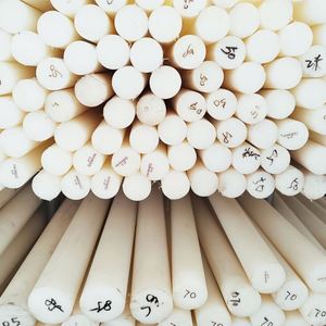 Tige en nylon plastique flexible ronde de 10 mm, personnalisée pour diverses applications - Product Image 1