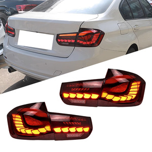 New 12V Scale Design <b>LED</b> Tail <b>Light</b> Assembly for 3 Series F30/F35 <b>Red</b> Turn Signal ABS Material Restoration Compatible F30 - Product Image 1