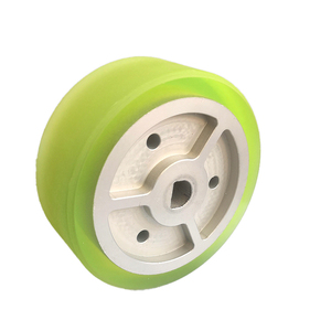 Roue de charge en polyuréthane PU robuste Roue à roulettes solide Roue motrice haute résistance pour équipement logistique d'entrepôt - Product Image 6