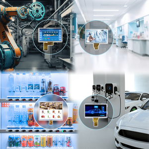 หน้าจอสัมผัสแบบ Capacitive Resistive ขนาด 7 นิ้ว ความละเอียด 800x480 พิกเซล แบบ RGB 50 พิน  โมดูลจอ LCD แบบ TN TFT - Product Image 6