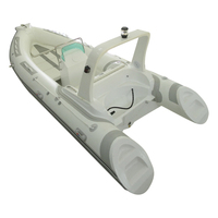 Nouveau bateau de sport aquatique robuste en PVC et aluminium pour la pêche et les activités nautiques en mer