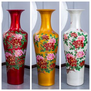 2 Mètres de gros Couleur <span class=keywords><strong>Grand</strong></span> <span class=keywords><strong>Vase</strong></span> Céramique <span class=keywords><strong>Grand</strong></span> <span class=keywords><strong>Vase</strong></span> à Fleurs Décoratif pour la Maison <span class=keywords><strong>Vase</strong></span> de Sol - Product Image 4