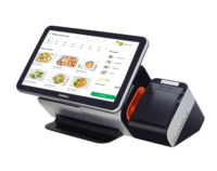 Caja Registradora Táctil POS Zhongji A9 con Impresora Integrada de 80 mm, Sistema Operativo Windows, CPU de Cuatro Núcleos, 8 GB de RAM, Compatible con Múltiples Usos