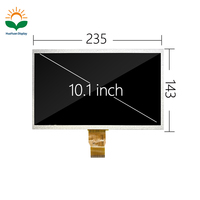 Pantalla Táctil Industrial OEM/ODM de 10.1 Pulgadas, Panel IPS 1280x800 Píxeles, Pantalla LCD TFT con Interfaz RGB/MIPI/LIVDS Opcional